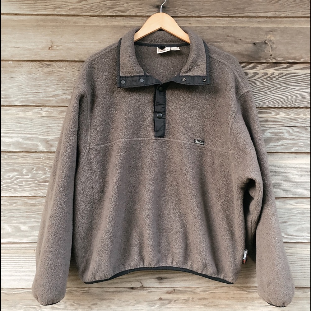 90s Woolrich Quarter Button Up Fleece